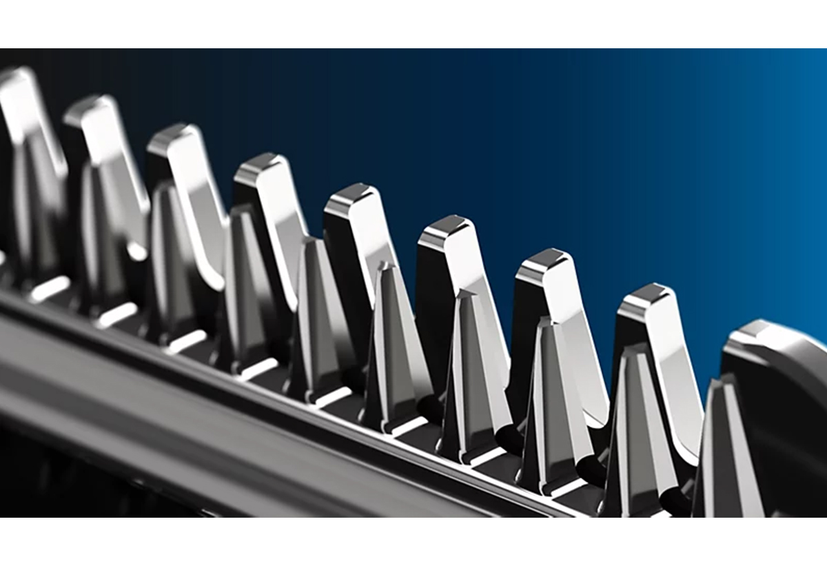 Απεικονίζοται οι λεπίδες από κοντινή λήψη.